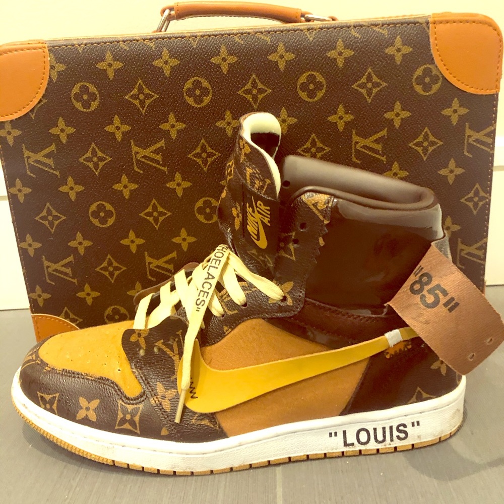 Off White X Air Jordan X Louis Vuitton Inspired